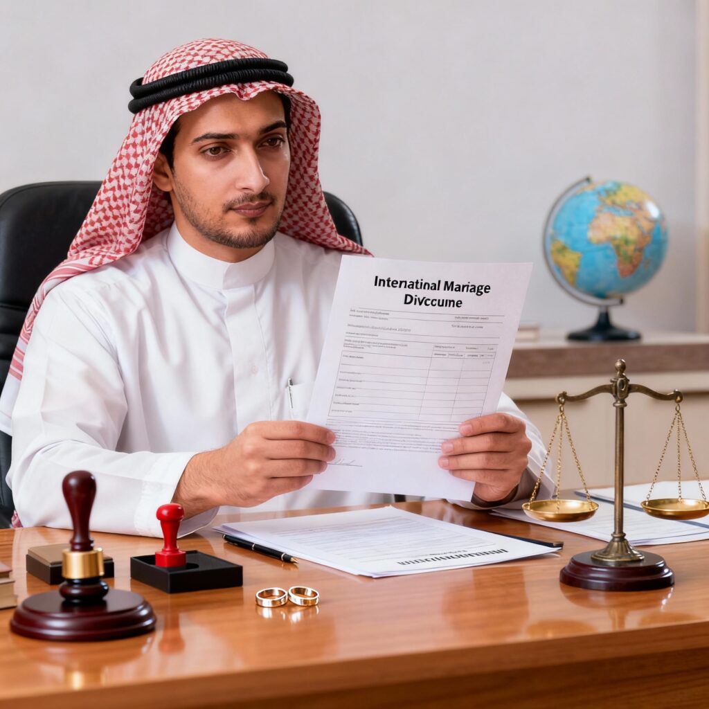 توثيق الزواج والطلاق الدولي